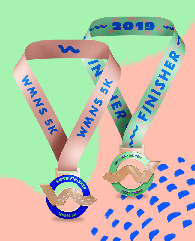 Wmns Chicago 5 K Medal